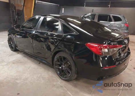 2022 Honda Civic Sport из США, поврежденный, VIN 2HGFE2F57NH573590